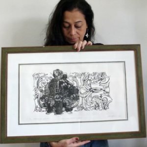Rosas: branco no preto no branco, 2016/17
