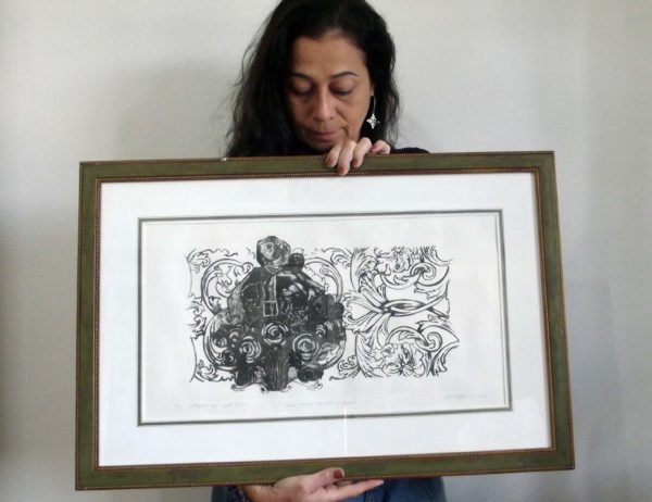 Rosas: branco no preto no branco, 2016/17