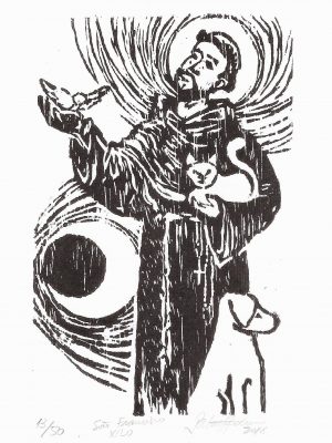 São Francisco_xilogravura_miniprint_1